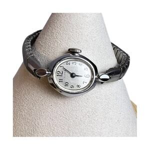 Vintage Timex Ladies Silver Tone Expansion Watch Electric Era Non Working